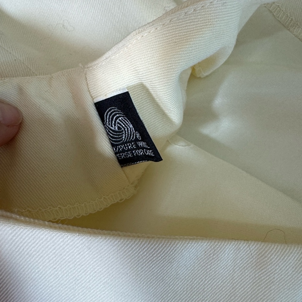 Vintage MOSCHERY Off-White Pencil Skirt - Picture 4 of 7